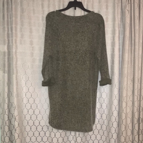 Grey Sweater Dress - Picture 2 of 2
